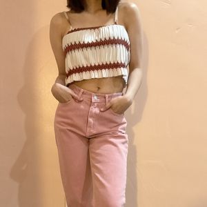 Cute Zara Camisole Crop Top